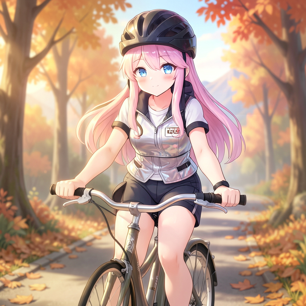 Cycling: Bike paths and safety equipment