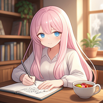 Discussing nutrition and eating habits