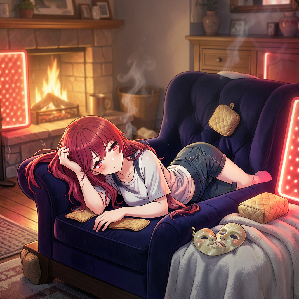 Heat therapy: Fango, red light, hot packs