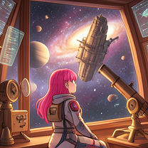 Talking about space exploration and the future
